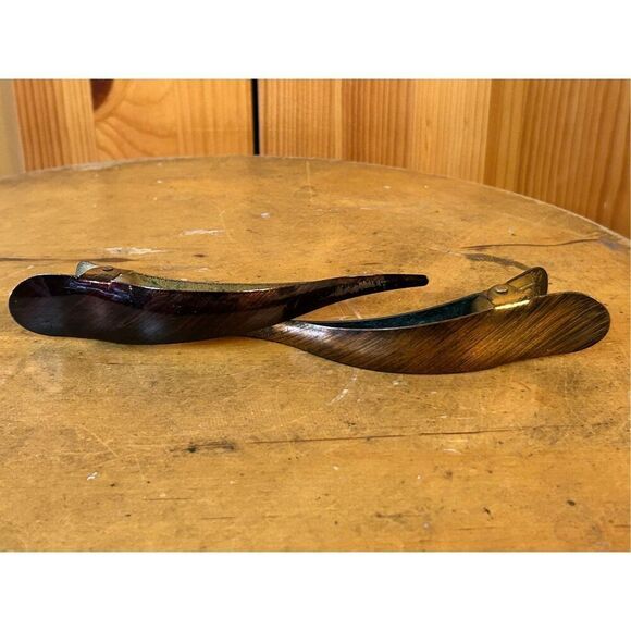 Vintage Alligator Hair Clips lot of 2  (8220) - Picture 1 of 8